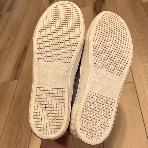 Steve Madden gills gray suede platform slip on sneaker size 9M - Picture 5 of 6